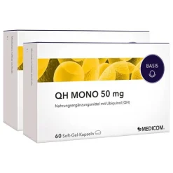 New Medicom QH Mono 50 mg Weichkapseln, 2X60 St