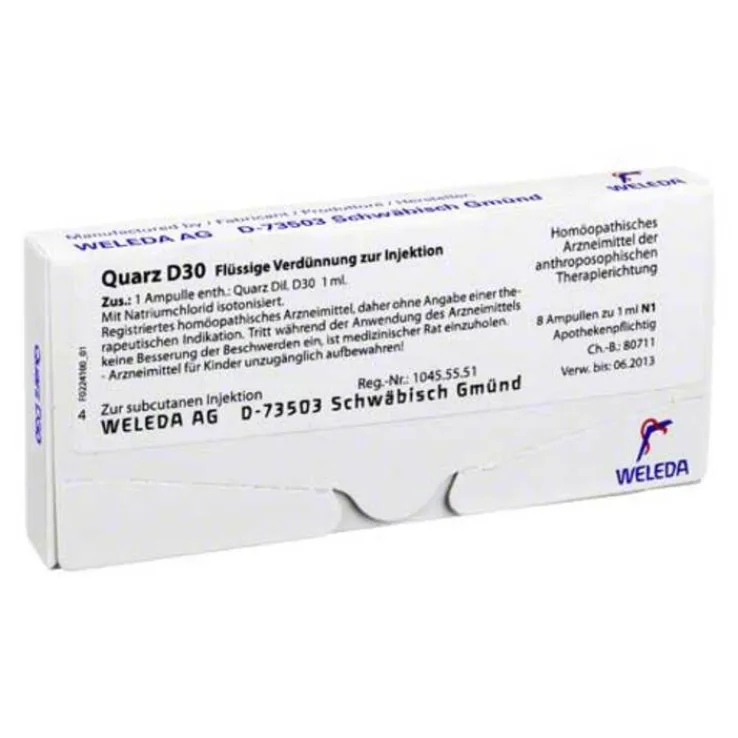 Quarz D 30 Ampullen, 8X1 ml