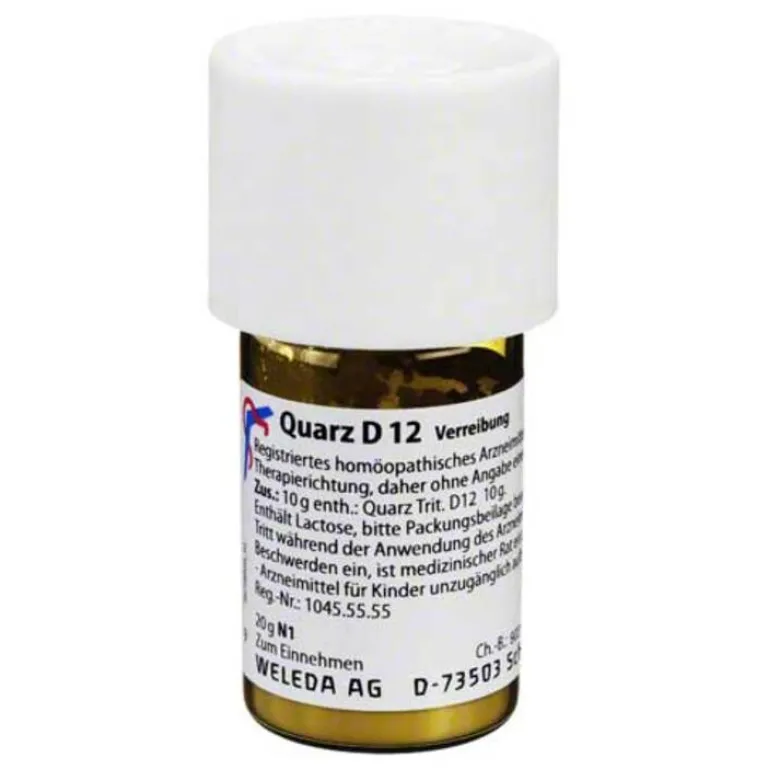Clearance Weleda Quarz D 12 Trituration, 20 g