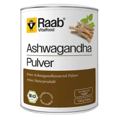 Clearance Raab Vitalfood Ashwagandha Pulver Bio, 100 g