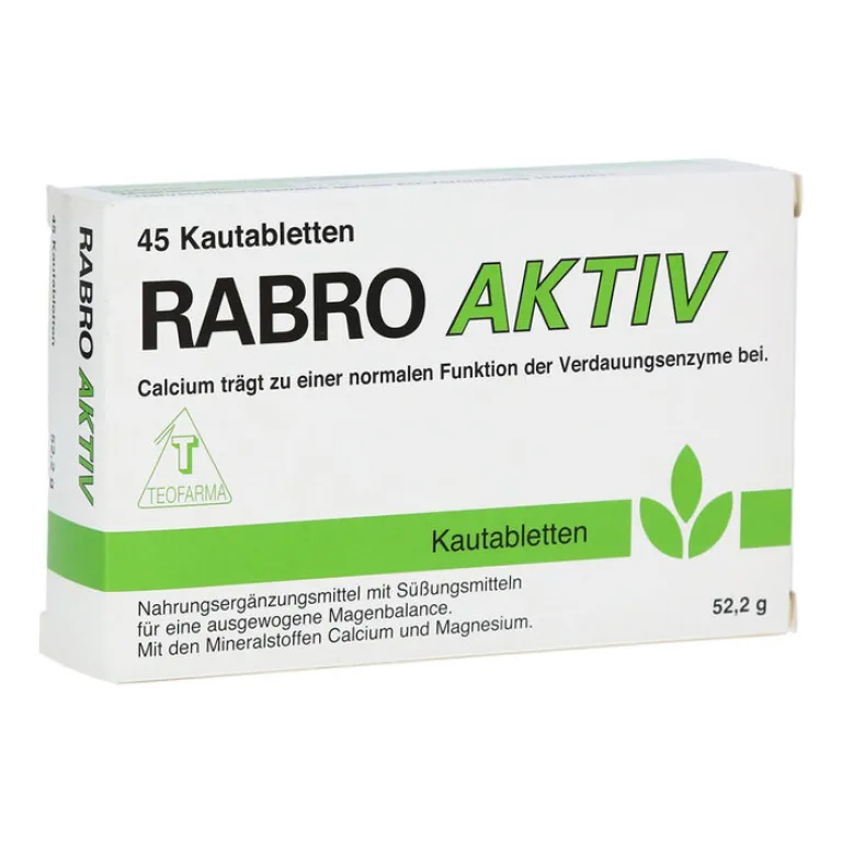 Sale Teofarma Rabro Aktiv Kautabletten, 45 St