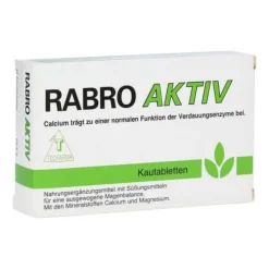 New Teofarma Rabro Aktiv Kautabletten, 105 St