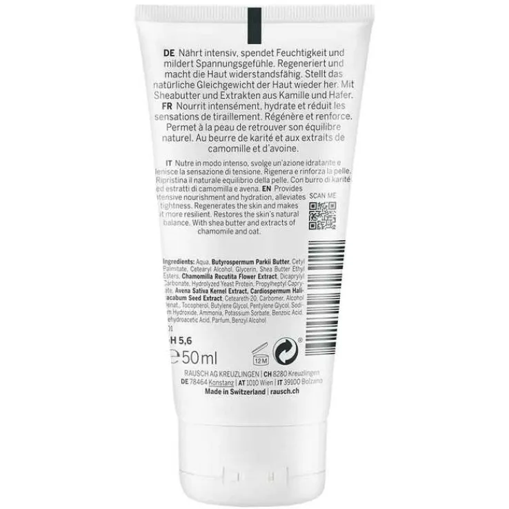 Rausch Sensitive Hand Cream mit Kamille, 50 ml