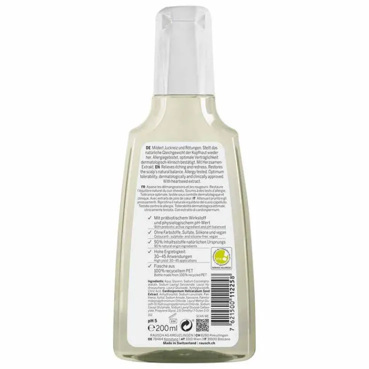 Rausch Sensitive-Shampoo mit Herzsamen, 200 ml
