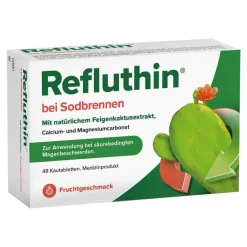 Hot bei Sodbrennen Kautabletten Frucht, 48 St Sodbrennen Medikamente