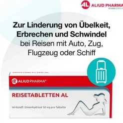 Discount REISETABLETTEN AL, 20 St Mittel Gegen Durchfall & Erbrechen|Übelkeit & Erbrechen