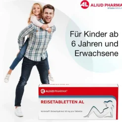 Discount REISETABLETTEN AL, 20 St Mittel Gegen Durchfall & Erbrechen|Übelkeit & Erbrechen
