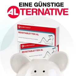 Discount REISETABLETTEN AL, 20 St Mittel Gegen Durchfall & Erbrechen|Übelkeit & Erbrechen