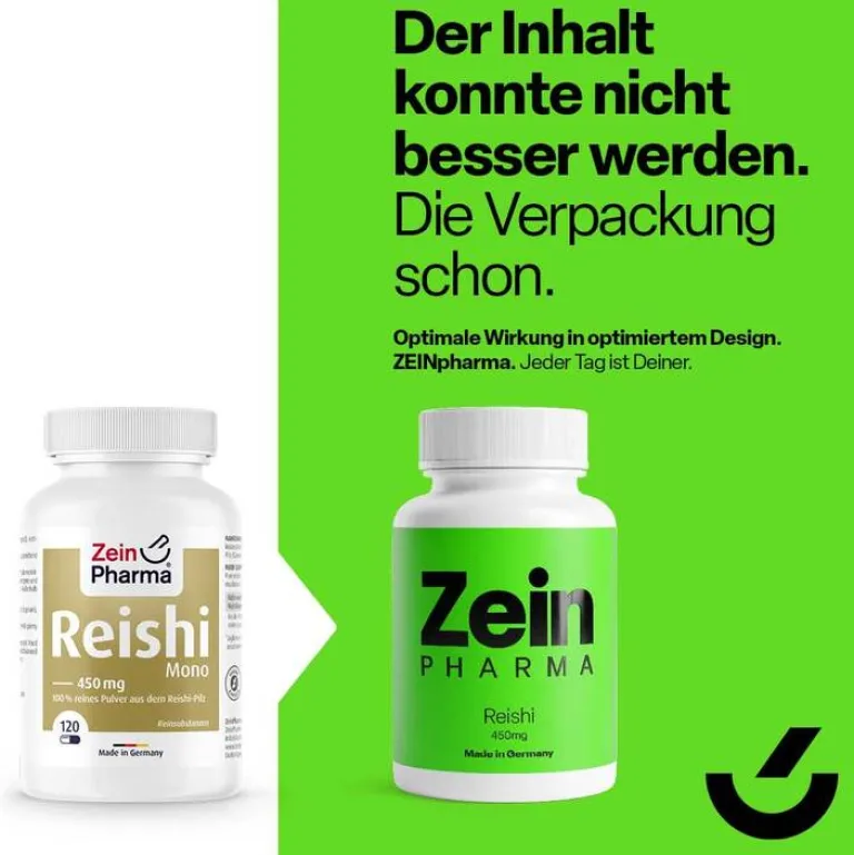 Zein Pharma Reishi Pulver Kapseln, 120 St