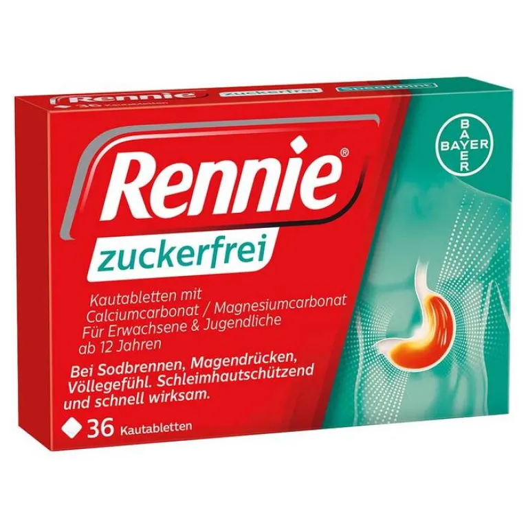 Clearance zuckerfrei Kautabletten, 36 St Sodbrennen Medikamente|Magentabletten