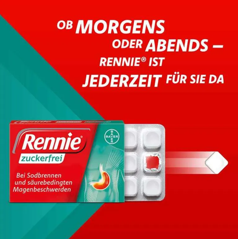 Clearance zuckerfrei Kautabletten, 36 St Sodbrennen Medikamente|Magentabletten