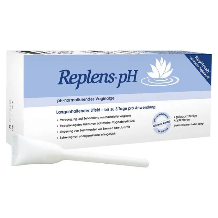 Replens pH Vaginalgel vorgefüllte Applikatoren, 4 St