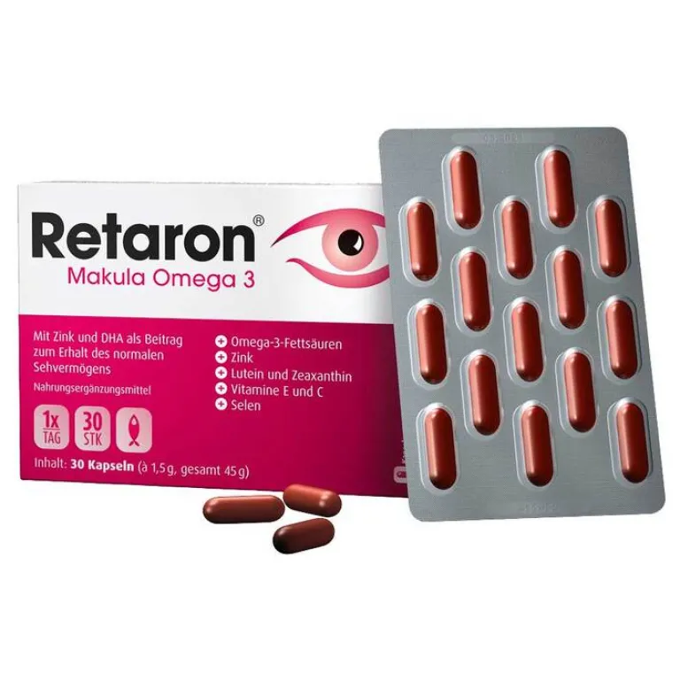 Hot Retaron Makula Omega-3 Kapseln, 30 St