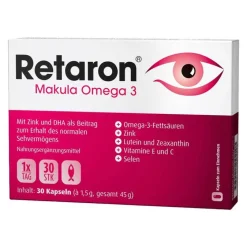 Hot Retaron Makula Omega-3 Kapseln, 30 St