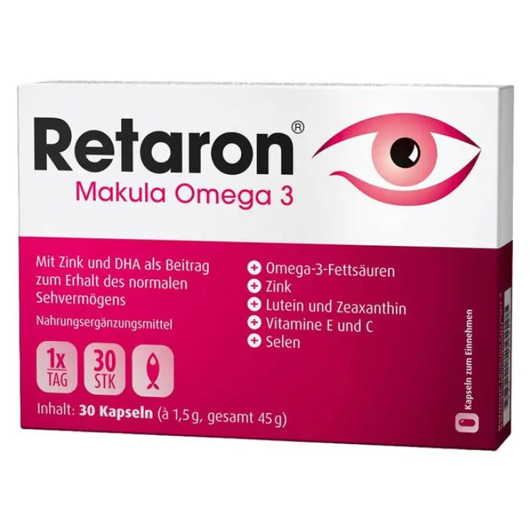 Hot Retaron Makula Omega-3 Kapseln, 30 St