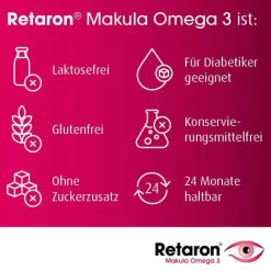Sale Makula Omega-3 Kapseln, 90 St Augenvitamine