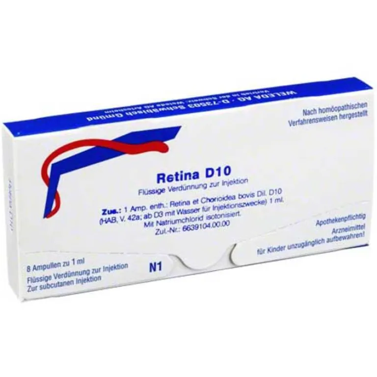 Sale Retina et chorioidea D 10 Ampullen, 8X1 ml Auge & Ohr