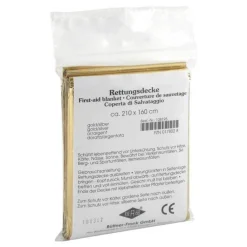Rettungsdecke Kfz gold / silbe, 1 St
