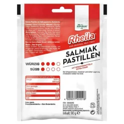 Hot Salmiak Pastillen zuckerfrei, 90 g Lakritz