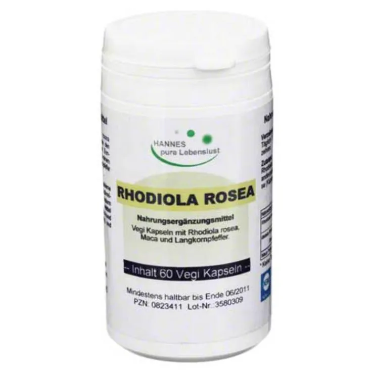Rhodiola Rosea 3% Vegi Kapseln, 60 St
