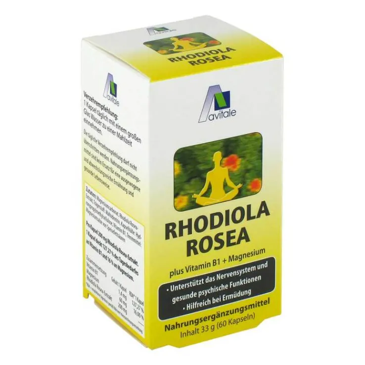 Rhodiola Rosea Kapseln 200 mg, 60 St