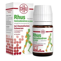 Sale DHU Rhus toxicodendron D6 bei rheumatischen Schmerzen Tabletten , 80 St