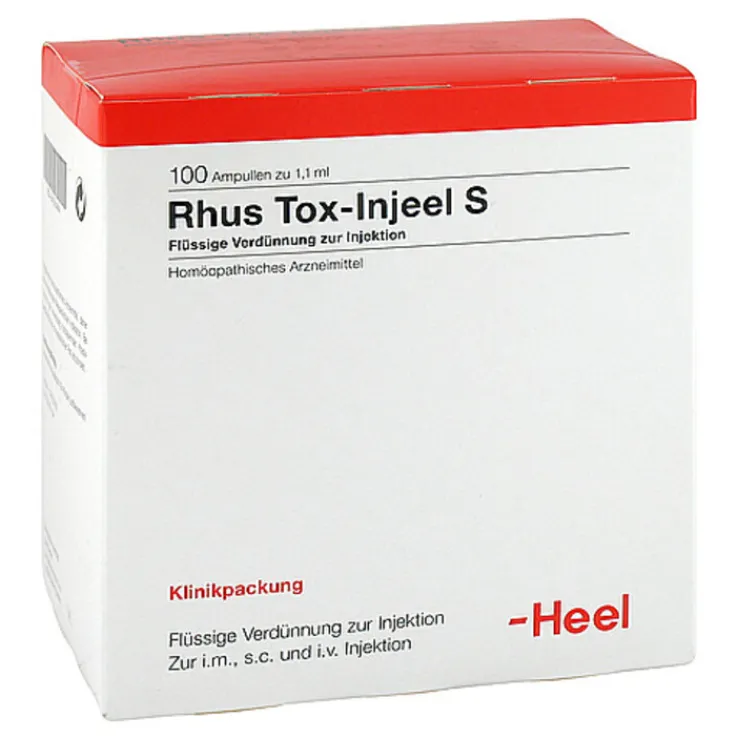 Rhus toxicodendron Injeel S Ampullen, 100 St