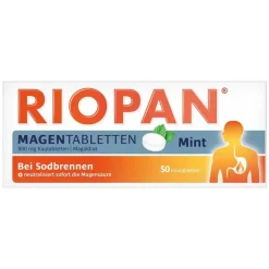 Riopan Magen Tabletten Mint 800 mg Kautabletten, 50 St