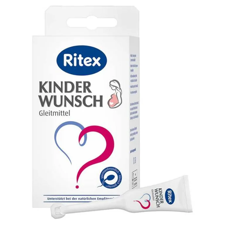Online Ritex KINDERWUNSCH Gleitmittel, 8X4 ml