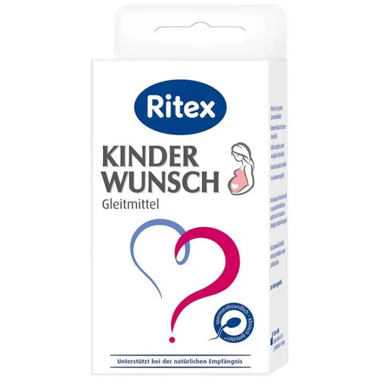 Online Ritex KINDERWUNSCH Gleitmittel, 8X4 ml