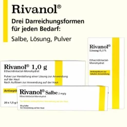 Rivanol Lösung 0,1 %, 100 ml