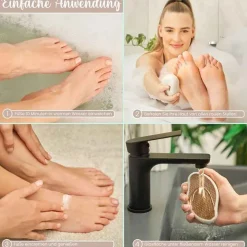 Discount Robbx Nano-Glas Hornhautentferner weiß, 1 St