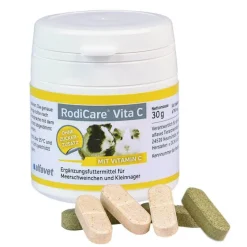 Clearance Rodicare Vita C Kautabletten für Kleinnager und Meerschweinchen, 30 g Nager