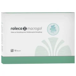 Clearance Roleca ® macrogol Pulver zur Herstellung einer Lösung bei Verstopfung, 10 St