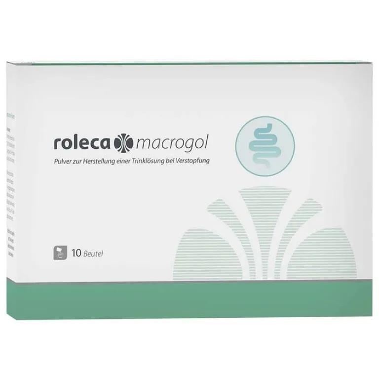 Clearance Roleca ® macrogol Pulver zur Herstellung einer Lösung bei Verstopfung, 10 St