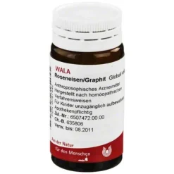 Roseneisen / Graphit Globuli, 20 g