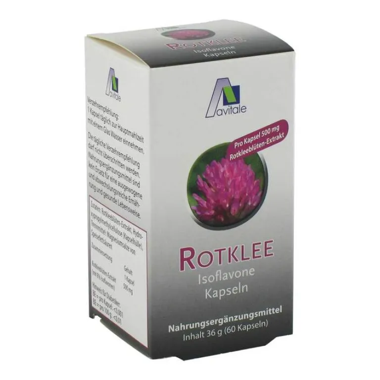 Hot Avitale Rotklee Kapseln 500 mg, 60 St