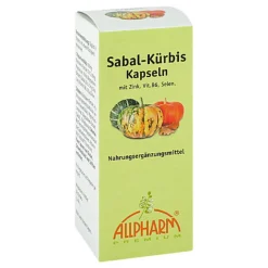 New Allpharm Sabal Kürbis Kapseln, 100 St