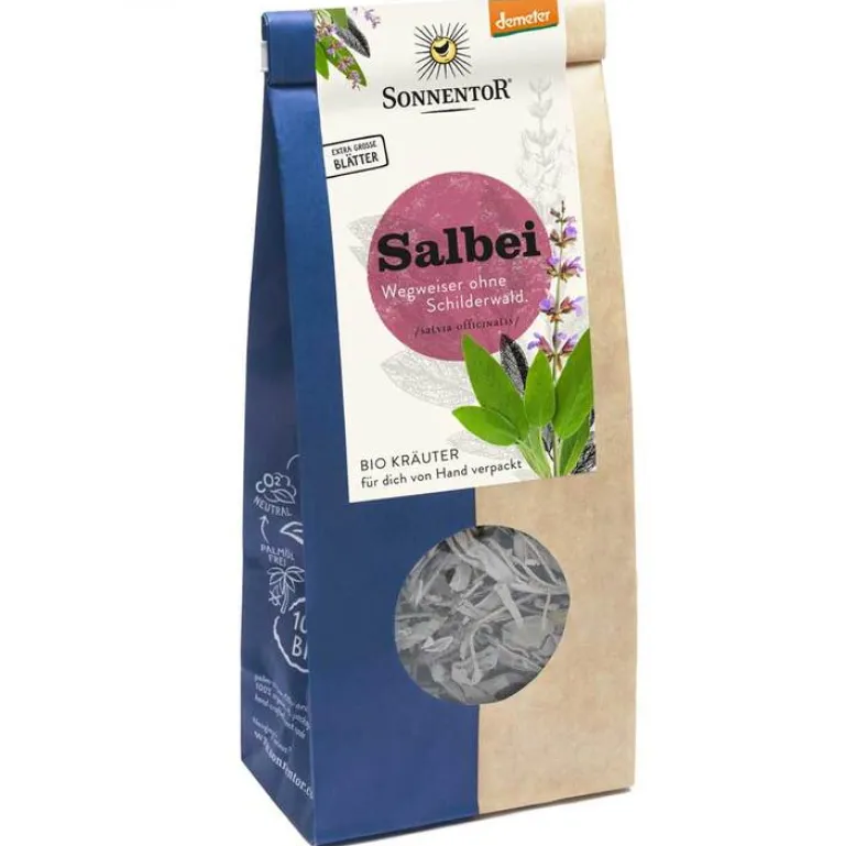 Best Salbei kbA, 50 g Gewürze & Kräuter|Bio Tee