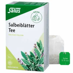 Clearance Salbeiblätter Tee Bio Salus Filterbeutel, 15 St