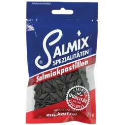 Online Salmiakpastillen zuckerfrei, 75 g Lakritz