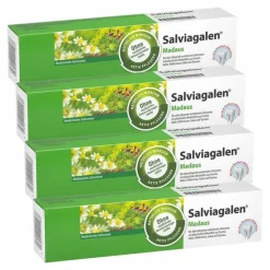 Discount Salviagalen med. Zahncreme Madaus, 4x75 ml