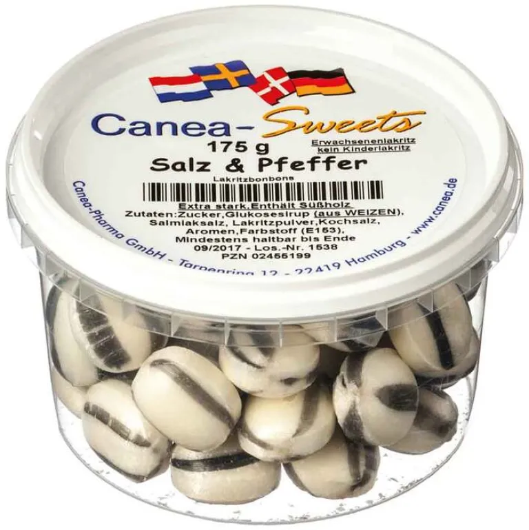 Salz und Pfeffer Lakritz, 175 g Lakritz