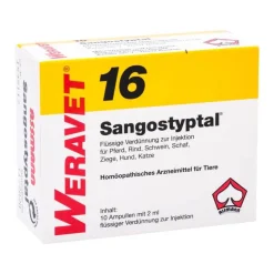 Best Sangostyptal 16 vet. Ampullen, 10X2 ml Biokanol Pharma Gmbh