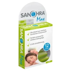 Best Sanohra max Gehörschutzstöpsel für Erwachsene, 12 St Für Musiker