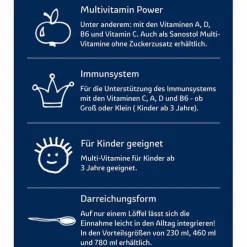 Sanostol ohne Zuckerzusatz , 230 ml