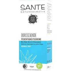 Best Sante Feuchtigkeitscreme Bio-Aloe Vera & Chiasamen, 50 ml
