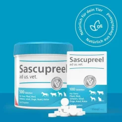 Sascupreel ad us. vet. Tabletten, 500 St