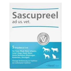Sale Sascupreel ad us.vet.Ampullen, 5X5 ml Biologische Heilmittel Heel Gmbh