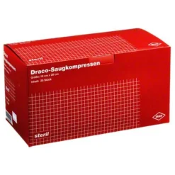Online Saugkompressen steril 10x20c, 25 St Sterile Kompressen